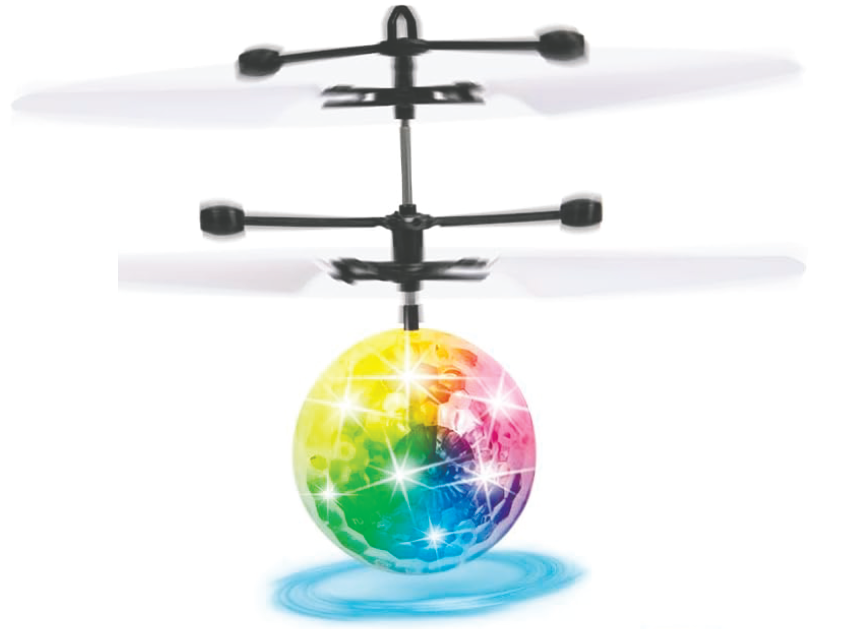 Bola voladora con sensor de inducción